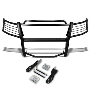 Black Mild Steel Front Bumper Brush Grill Guard For Ford 03-06 Expedition U222-Exterior-BuildFastCar