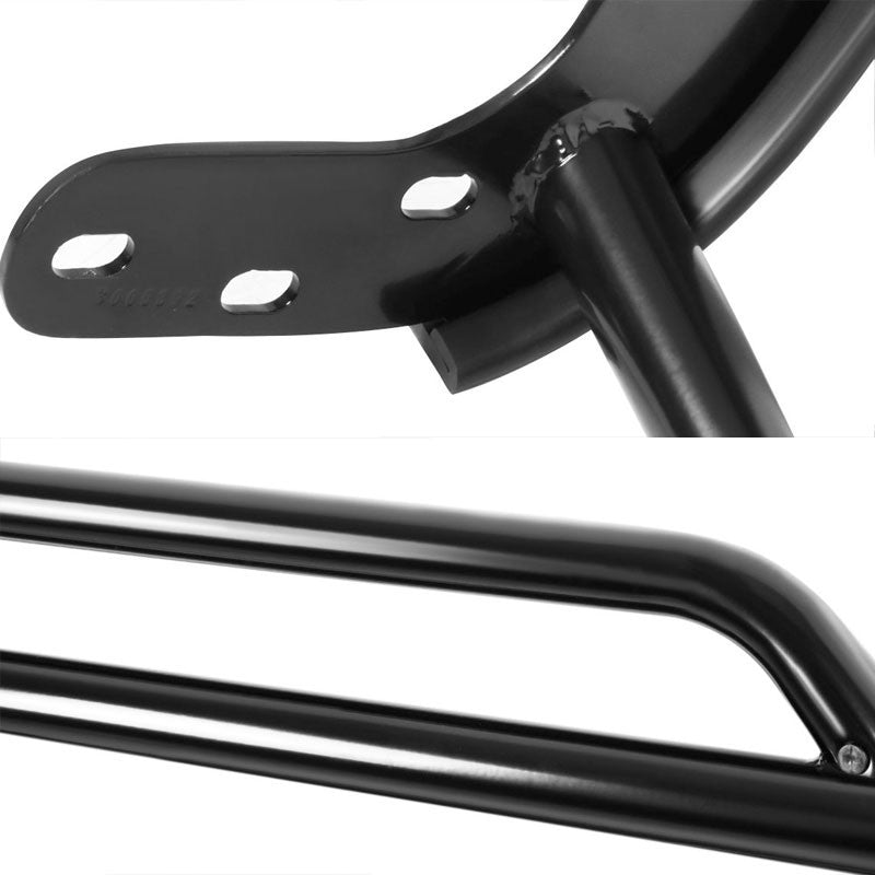 Black Mild Steel Front Bumper Brush Grill Guard For Ford 02-05 Explorer UN152-Exterior-BuildFastCar