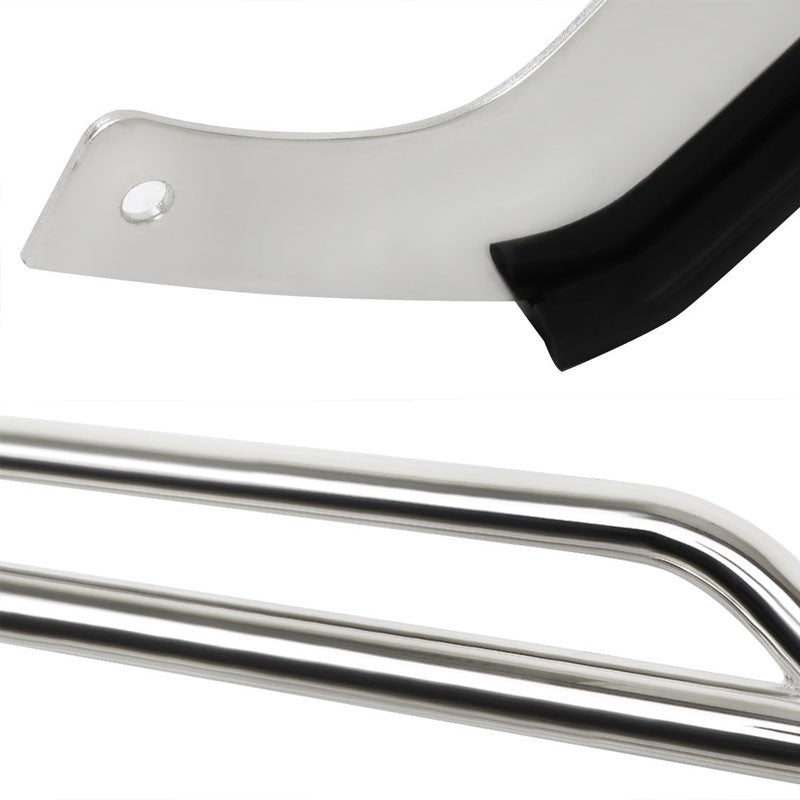 Chrome Mild Steel Front Bumper Brush Grill Guard For 93-97 Grand Cherokee ZJ-Exterior-BuildFastCar