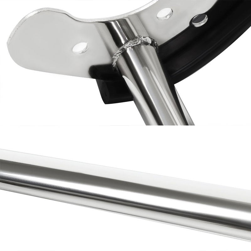 Chrome Mild Steel Front Bumper Brush Grill Guard For 2006 - 2009 Commander XK-Exterior-BuildFastCar