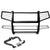 Black Mild Steel Front Bumper Brush Grill Guard For 11-13 Grand Cherokee WK2-Exterior-BuildFastCar