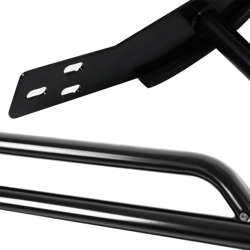 Black Mild Steel Front Bumper Brush Grill Guard For Toyota 96-00 RAV4 XA10 Base-Exterior-BuildFastCar