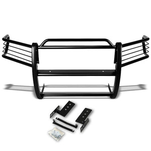 Black Mild Steel Front Bumper Grill Protection Guard For Toyota 01-07 Sequoia-Exterior-BuildFastCar