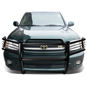 Black Mild Steel Front Bumper Grill Protection Guard For Toyota 01-07 Sequoia-Exterior-BuildFastCar