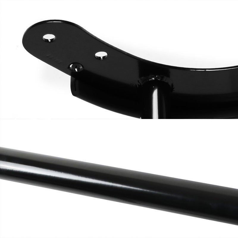 Black Mild Steel Front Bumper Brush Grill Guard For Toyota 03-09 4Runner N210-Exterior-BuildFastCar