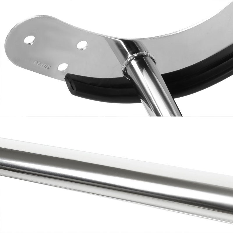 Chrome Mild Steel Front Bumper Brush Grill Guard For Toyota 03-09 4Runner N210-Exterior-BuildFastCar