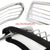 Chrome Mild Steel Front Bumper Grill Protection Guard For Toyota 06-12 RAV4 XA30-Exterior-BuildFastCar