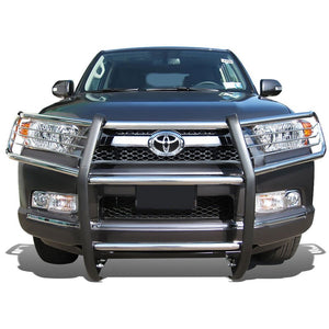 Chrome Mild Steel Front Bumper Brush Grill Guard For Toyota 09-13 4Runner N280-Exterior-BuildFastCar