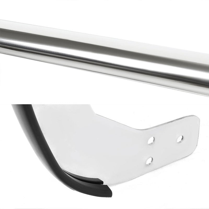 Chrome Mild Steel Front Bumper Grill Protection Guard For Toyota 05-15 Tacoma-Exterior-BuildFastCar
