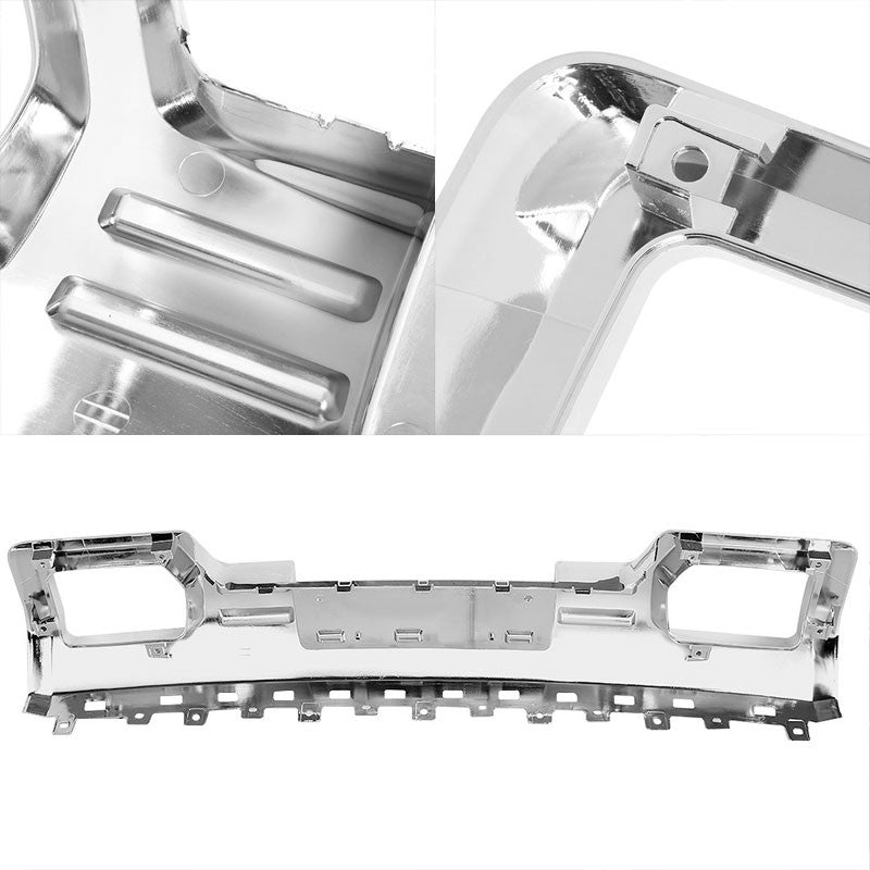 Chrome Denali Style Replacement Front Grille For GMC 14-15 Serria 1500 GMT K2XX-Exterior-BuildFastCar