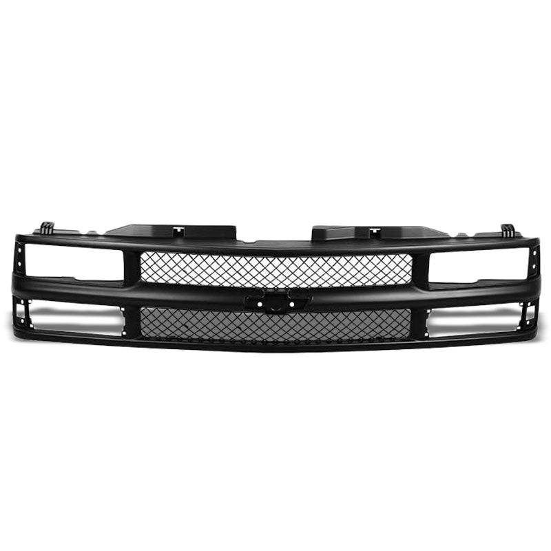 Black Diamond Mesh Style Replacement Front Grille For 94-00 C/K-Series Blazer-Exterior-BuildFastCar