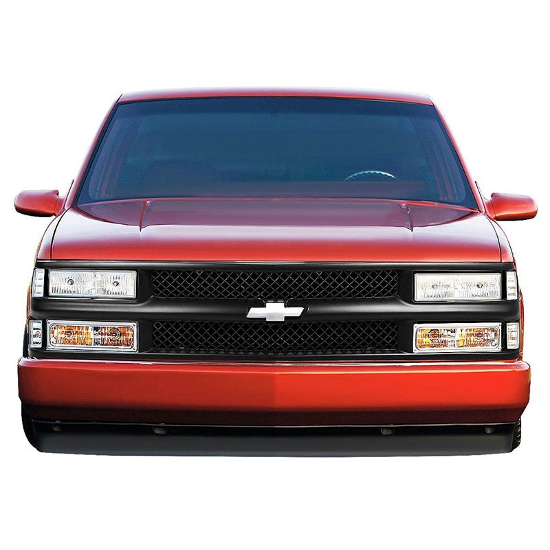 Black Diamond Mesh Style Replacement Front Grille For 94-00 C/K-Series Blazer-Exterior-BuildFastCar