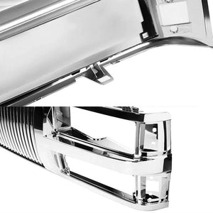Chrome Vertical Style Replacement Front Grille For 94-00 C/K-Series Blazer/Tahoe-Exterior-BuildFastCar