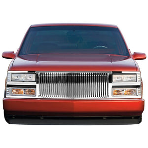 Chrome Vertical Style Replacement Front Grille For 94-00 C/K-Series Blazer/Tahoe-Exterior-BuildFastCar