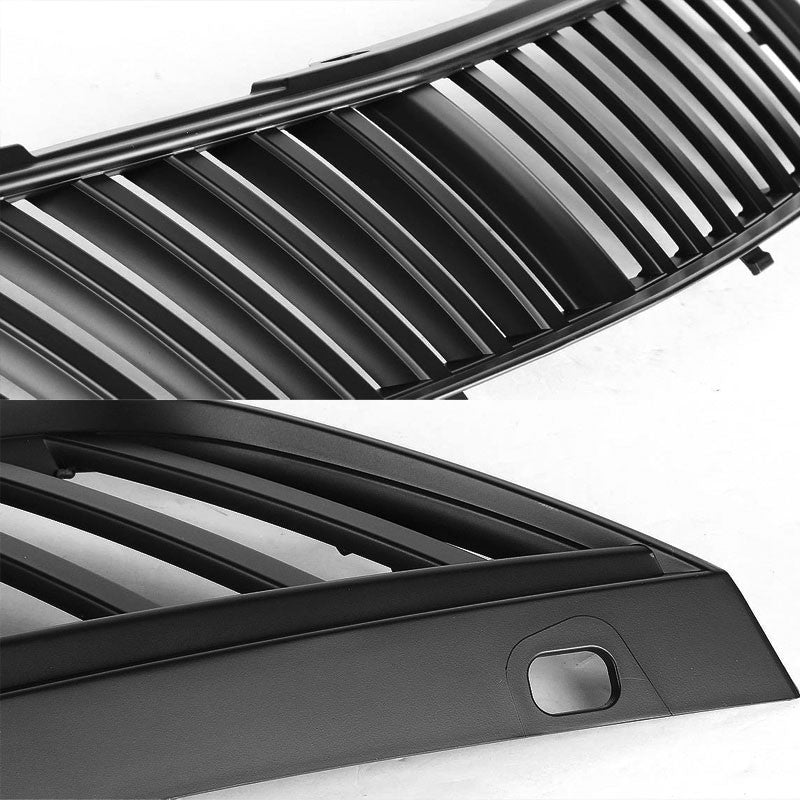 Black Vertical Style Replacement Front Grille For Chevrolet 00-05 Impala V6-Exterior-BuildFastCar