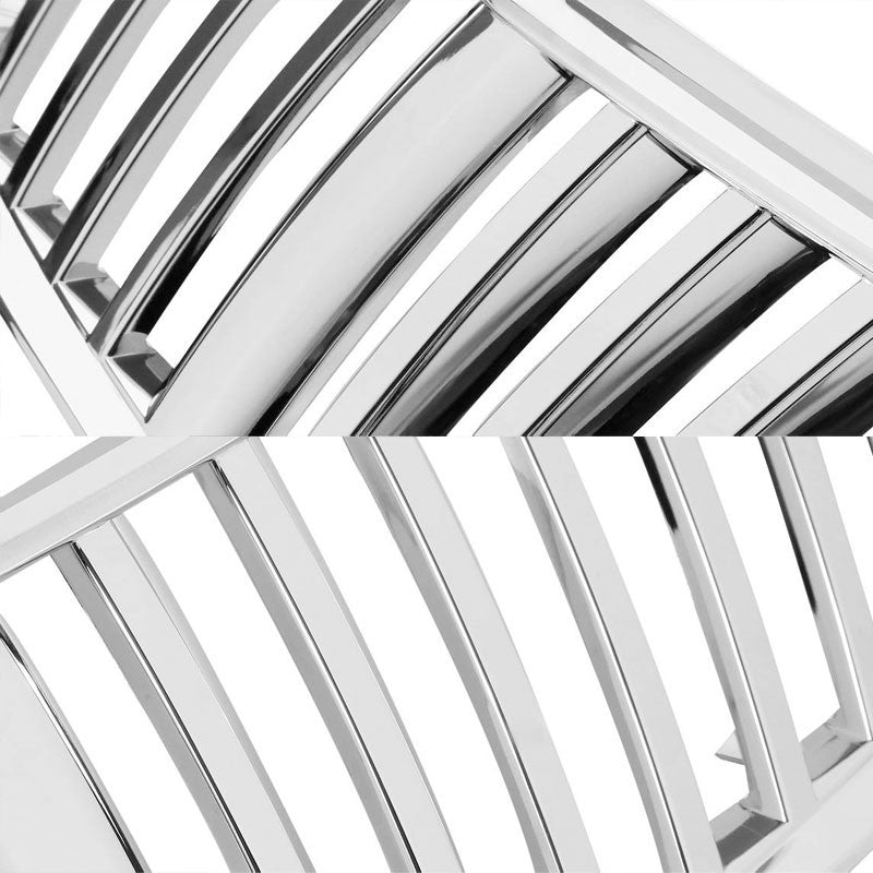 Chrome Vertical Style Replacement Front Grille For Chevrolet 00-05 Impala V6-Exterior-BuildFastCar