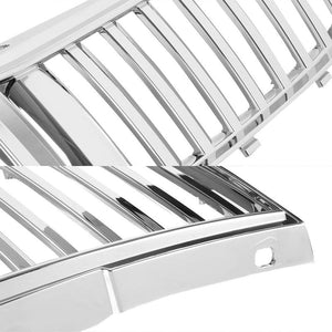 Chrome Vertical Style Replacement Front Grille For Chevrolet 00-05 Impala V6-Exterior-BuildFastCar