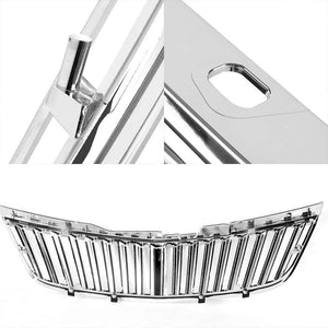 Chrome Vertical Style Replacement Front Grille For Chevrolet 00-05 Impala V6-Exterior-BuildFastCar