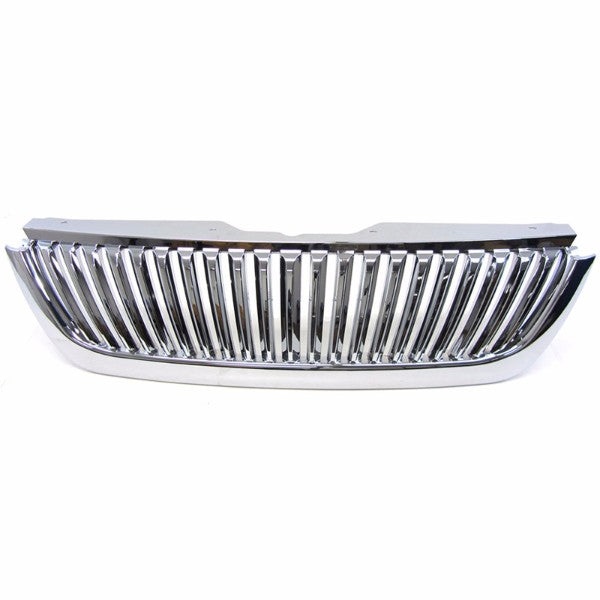 Chrome Vertical Style Replacement Grille For Ford 02-05 Explorer U152 V6/V8 SOHC-Exterior-BuildFastCar