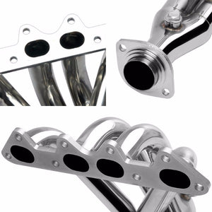 Metallic 4-2-1 Shorty Exhaust Header Manifold For 94-97 Accord/97-99 CL 2.2L L4