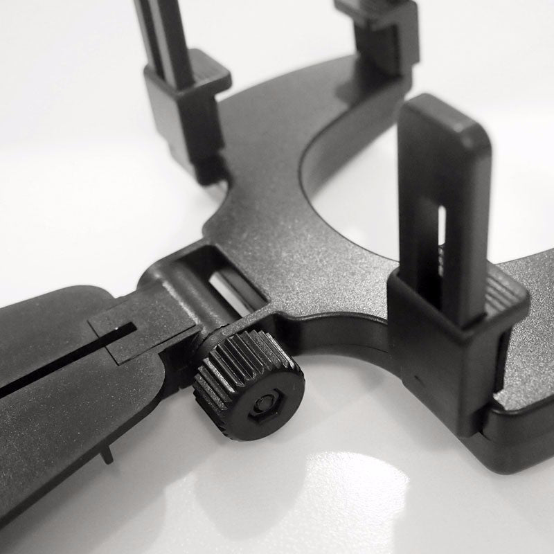 Black Adjustable Car Rearview Mirror Clip Mount Bracket Holder For Phone/Mobile-Accessories-BuildFastCar
