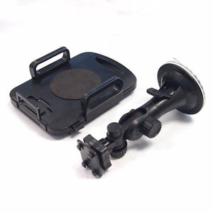 Black Universal Car Adjustable Windshield Suction Cup 360 Long Tablet Mount Holder+ Bag Hanger Hook-Accessories-BuildFastCar