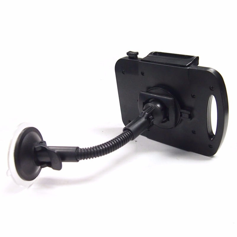 Black Universal Car/SUV 7"Long Arm Windshield 360 Rotating Tablet Mount Holder Cradle-Accessories-BuildFastCar