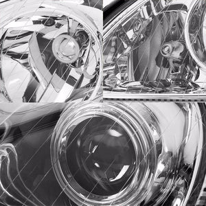 Chrome Projector Headlight+Side Singal For Mercedes Benz 00-06 W220 S-Class-Exterior-BuildFastCar