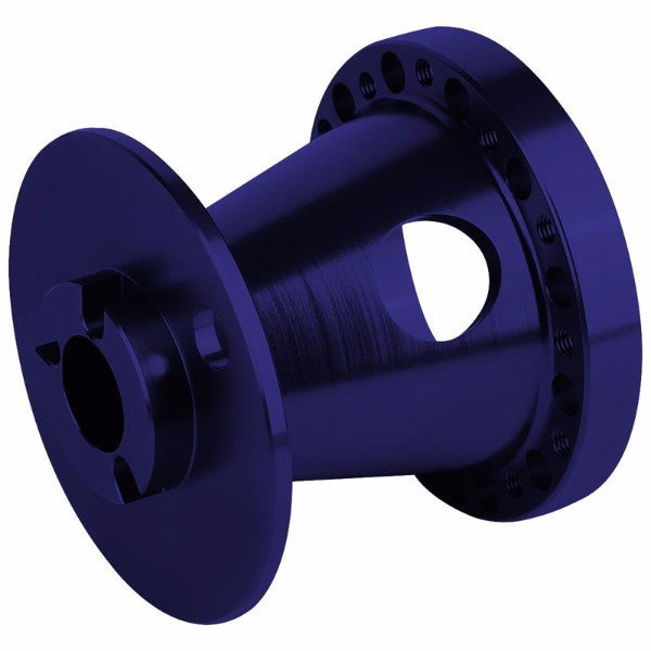 Blue Aluminum 6-Hole Steering Wheel Hub Adapter For Colt/Eclipse/Galant/Lancer 1G/2G-Interior-BuildFastCar