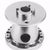 Silver Aluminum 6-Hole Steering Wheel Hub Adapter For Colt/Eclipse/Galant/Lancer 1G/2G-Interior-BuildFastCar