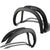 Matte Black ABS OE Style Wheel Fender Flare Guard For 94-01 Ram 1500 96"/78" Bed-Exterior-BuildFastCar