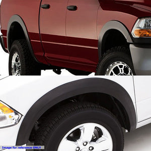 Matte Black ABS OE Style Wheel Fender Flare Guard For 94-01 Ram 1500 96"/78" Bed-Exterior-BuildFastCar