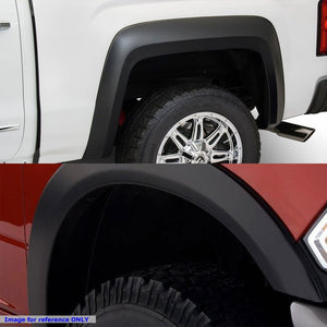 M.Black ABS OE Style Wheel Fender Flare Guard For 02-08 Ram 1500 78"-97.9" Bed-Exterior-BuildFastCar