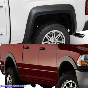 Matte Black ABS OE Style Wheel Fender Flares Guard For 10-17 Dodge Ram 2500 3500-Exterior-BuildFastCar