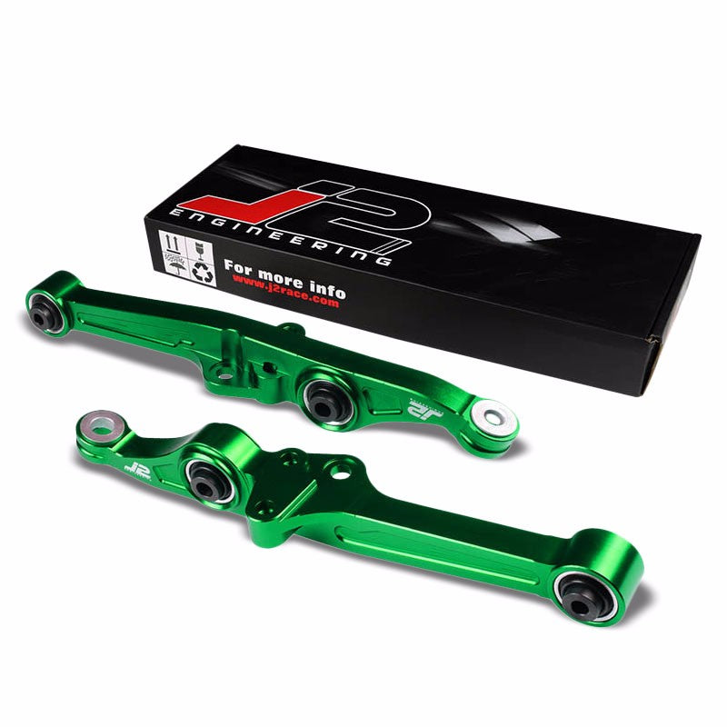 J2 Green Front Bearing Lower Control Arm Bar Suspension For Civic/CRX EE ED/DA9-Suspension-BuildFastCar