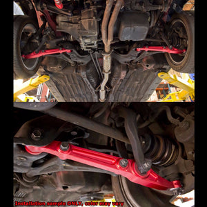 J2 Green Aluminum Front Lower Control Arm Bar Suspension For Honda 92-00 Civic-Suspension-BuildFastCar