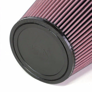 K&N 6" 153mm Universal Rubber Cotton Gauze Cone Round Tapered Air Filter RU-3050-Performance-BuildFastCar
