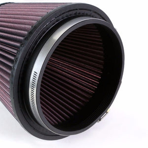 K&N 6" 153mm Universal Rubber Cotton Gauze Cone Round Tapered Air Filter RU-3050-Performance-BuildFastCar