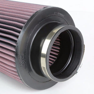 K&N 4" 102mm Universal Rubber Cotton Gauze Cone Round Tapered Air Filter RU-5045-Performance-BuildFastCar