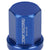 Blue Aluminum M12x1.25 35MM Short Close End Acorn Tuner 20x Conical Lug Nuts-Accessories-BuildFastCar