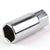 Silver Aluminum M12x1.25 50MM Hexagon Close End Acorn Tuner 20x Conical Lug Nuts-Accessories-BuildFastCar