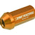 Orange Aluminum M12x1.50 50MM Hexagon Close End Acorn Tuner 20x Conical Lug Nuts-Accessories-BuildFastCar