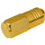 Gold Aluminum M12x1.25 50MM Tall Close End Acorn Tuner 20x Conical Lug Nuts-Accessories-BuildFastCar