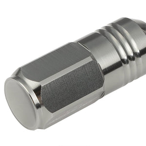 Gunmetal Aluminum M12x1.25 50MM Tall Close End Acorn Tuner 20x Conical Lug Nuts-Accessories-BuildFastCar