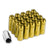 Gold Aluminum M12x1.50 60MM Hexagon Open End Acorn Tuner 20x Conical Lug Nuts-Accessories-BuildFastCar