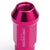 Pink Aluminum M12x1.50 25MM OD Open Knurl Top Acorn Tuner 20x Conical Lug Nuts-Accessories-BuildFastCar