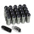 Gunmetal M12x1.25 23MM Open/Close Dual Thread Acorn Tuner 20x Conical Lug Nuts-Accessories-BuildFastCar