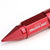 Red M12x1.50 Dual Thread Acorn Tuner+Hexagon Spike Cap 20x Conical Lug Nuts-Accessories-BuildFastCar