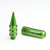 Green M12x1.50 Open/Close End Acorn Tuner+Round Spike Cap 20x Conical Lug Nuts-Accessories-BuildFastCar