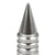 Silver Aluminum M12x1.50 Open/Close Acorn Tuner+Spike Cap 20x Conical Lug Nuts-Accessories-BuildFastCar